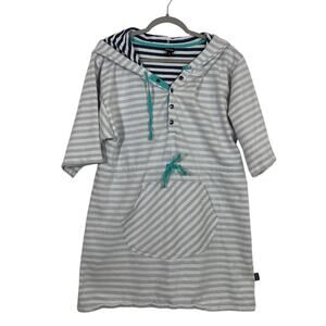 Patagonia Womens Organic Cotton Swim Beach Cover Up Hooded Dress Size Small
